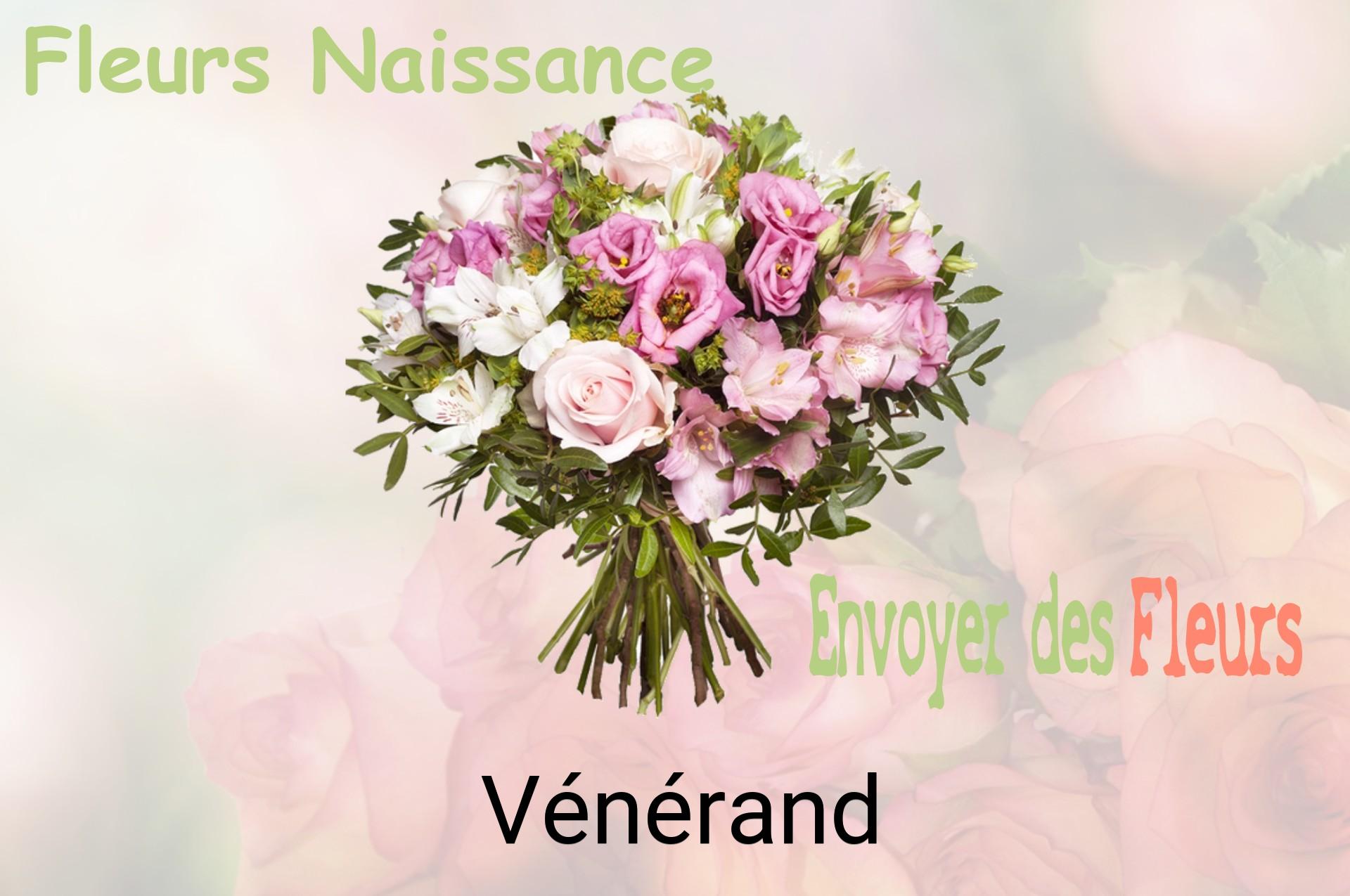 Bouquet de fleurs de naissance livré à Vénérand